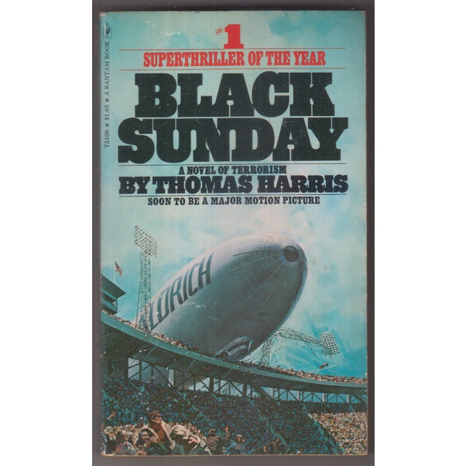NOVEL THOMAS HARRIS - BLACK SUNDAY