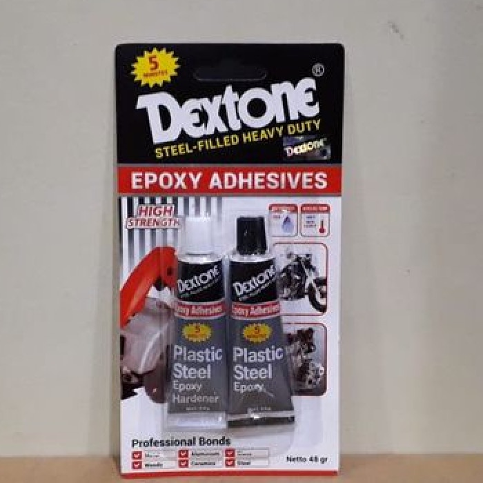

Terbatas Lem Besi Campur Dextone 5 Menit 48Gr Terbatas
