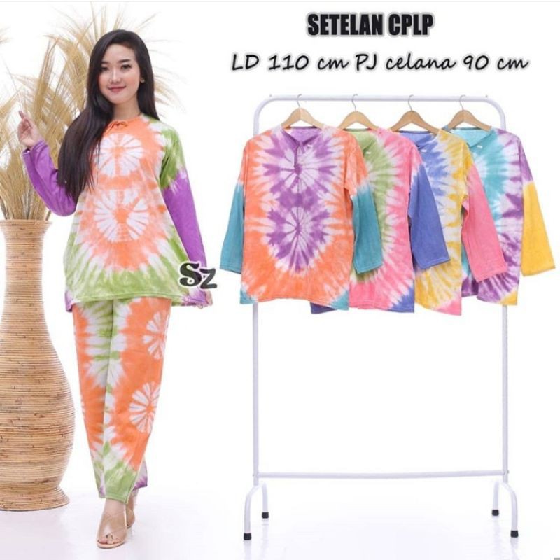 Setelan tie dye / One Set TIEDYE hits