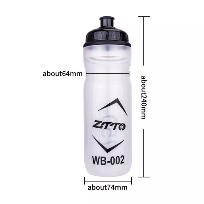 Botol Minum Sepeda ZTTO***Premium Bottle Cage 750 ml WB-002