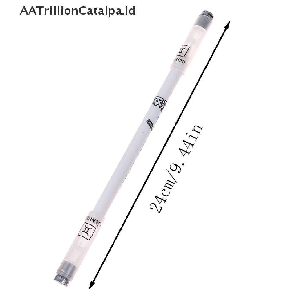 (AATrillionCatalpa) Pulpen Gel Dengan Lampu Untuk Pelajar