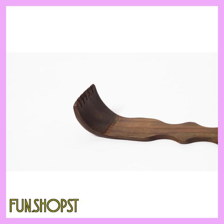 ALAT GARUK / GARUKAN PUNGGUNG KAYU PENGGARUK PUNGGUNG BAHAN KAYU HITAM