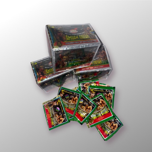 

RAMUAN DAYAK 1 KARTON ISI 100 BOK
