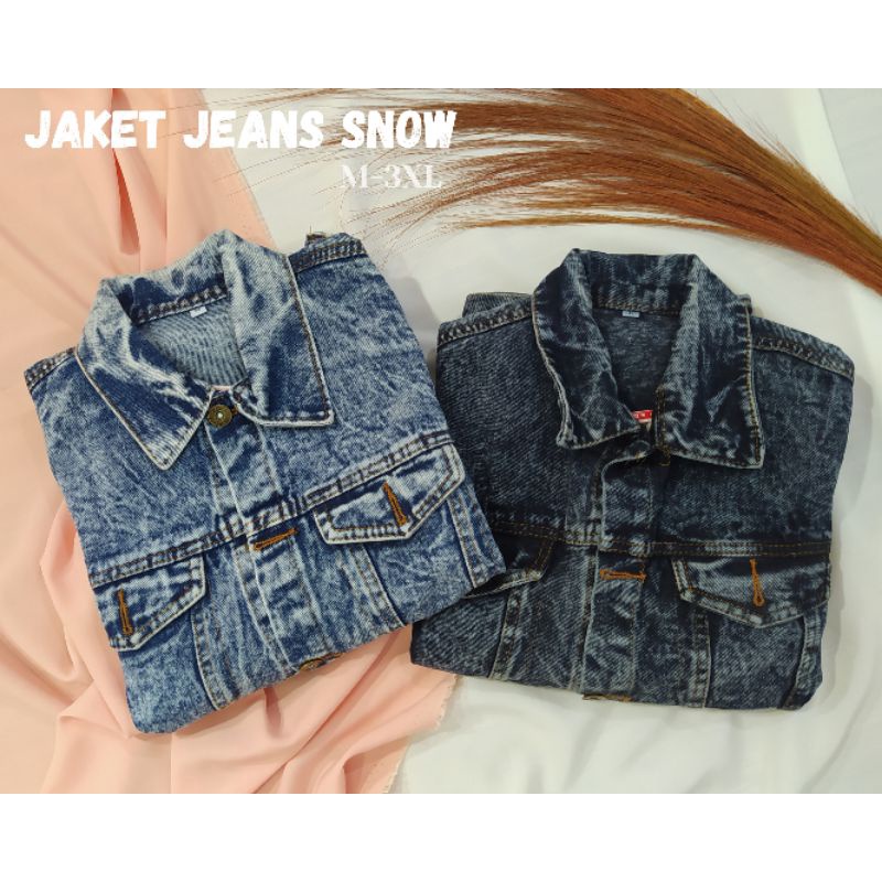 New item jumbo 4xl best seller!! Jaket jeans pria terbaik ujuran m-4xl