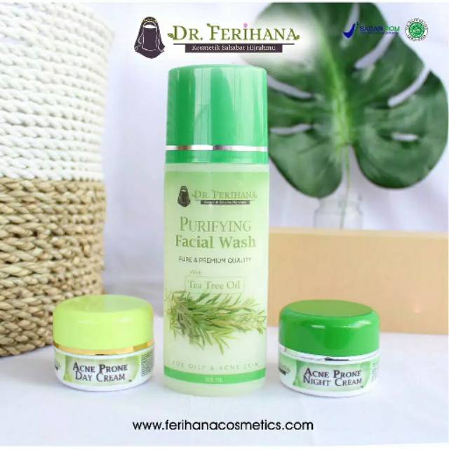 Dr ferihana acne series