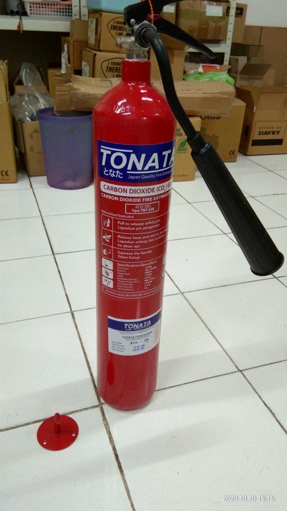 Apar 3kg Karbondioksida (co2) Tonata / Set Komplit