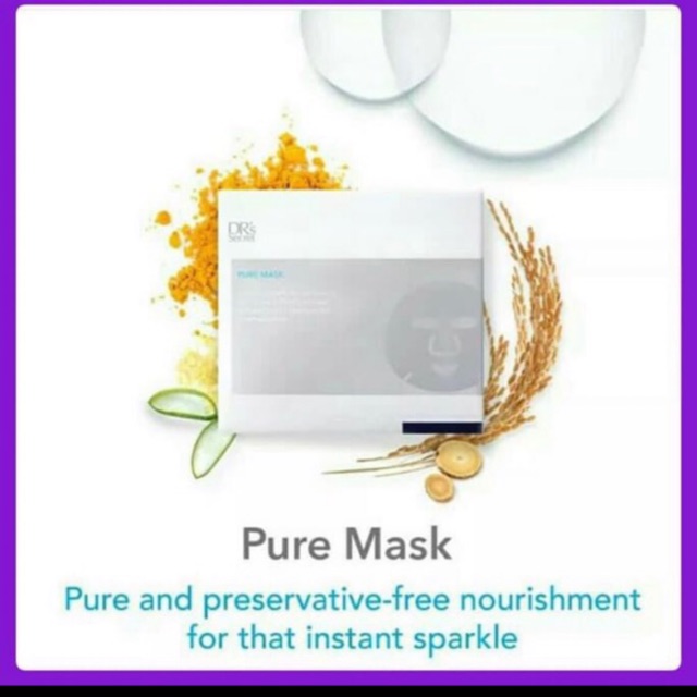 PURE MASK DR SECRET FROM USA MASKER WHITENING