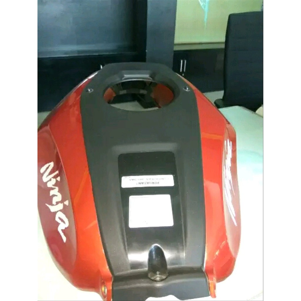 Komdom tangki striping ninja rr new oren JKS17157
