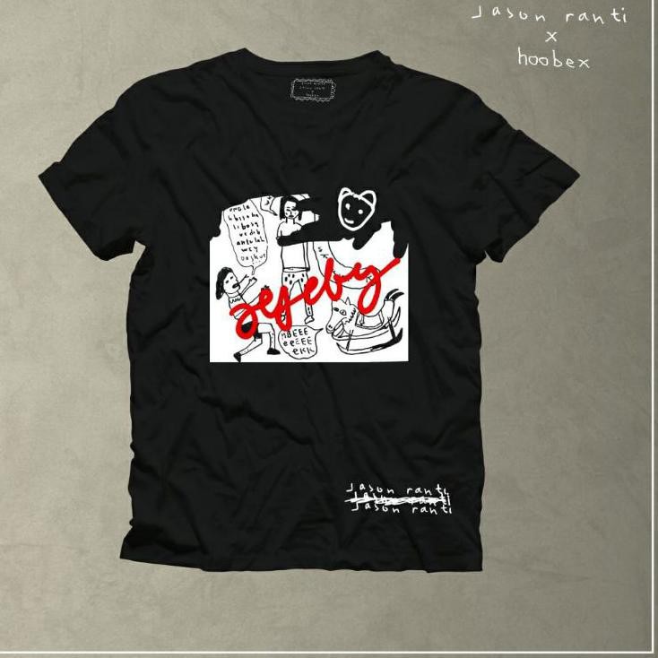 [ Best Seller ]  Kaos Jason Ranti - "Hi boskuh. Embeeeekkk... " original merch