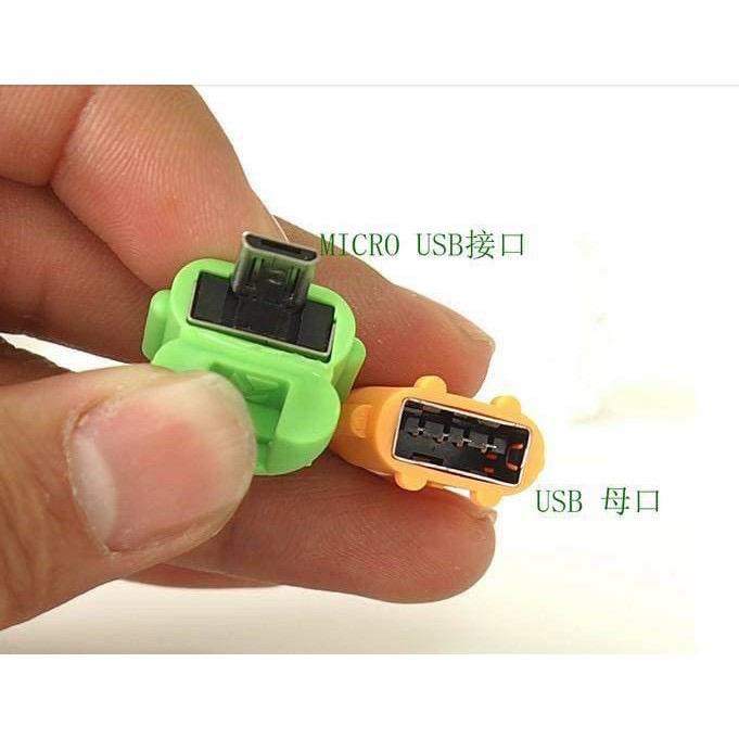 OTG Micro USB V8 Non Kabel - Non Pack OTG Murah