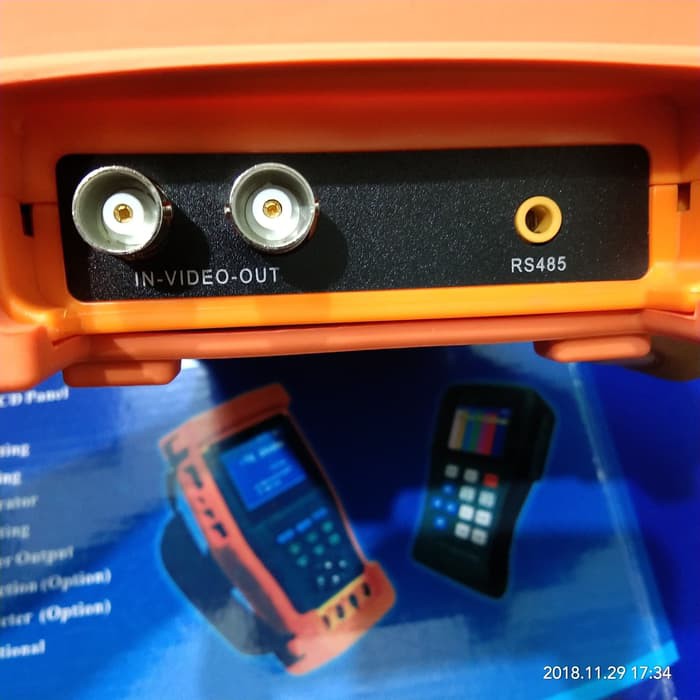 tester cctv tester LAN  multy guna 4 in 1 up to 5mp AHD-TVI-CVI