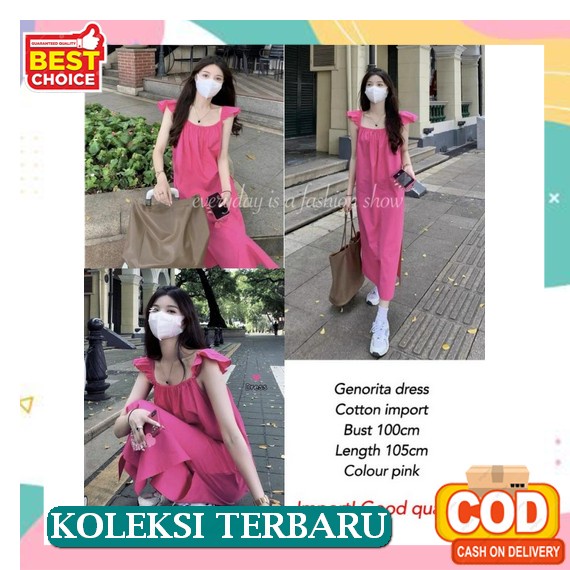 Baju Dress Brukat Natal Remaja Trend Kekinian Terbaru 2021 2022 Gaun Pesta Natal Crismast Elegan Mew
