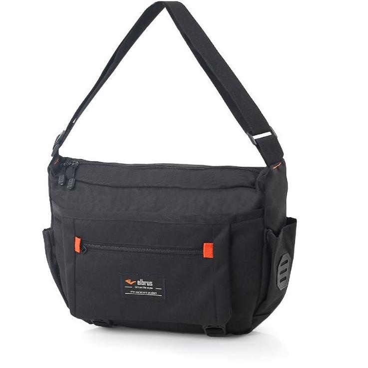 Elbrus Original - Tas Selempang Pria Samping Bahu Kerja & Kantor Messenger Kuliah Slempang Slingbag 