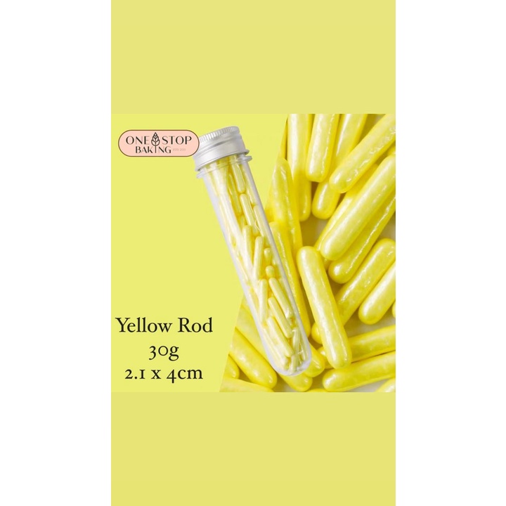 

Sprinkle Yellow Rod (30Gr)