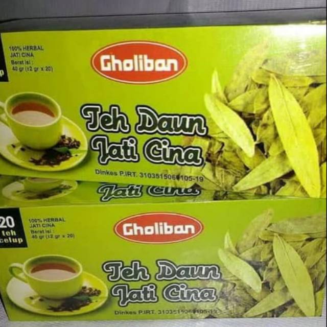 

Teh Celup Daun Jati Cina Gholiban Teh Herbal