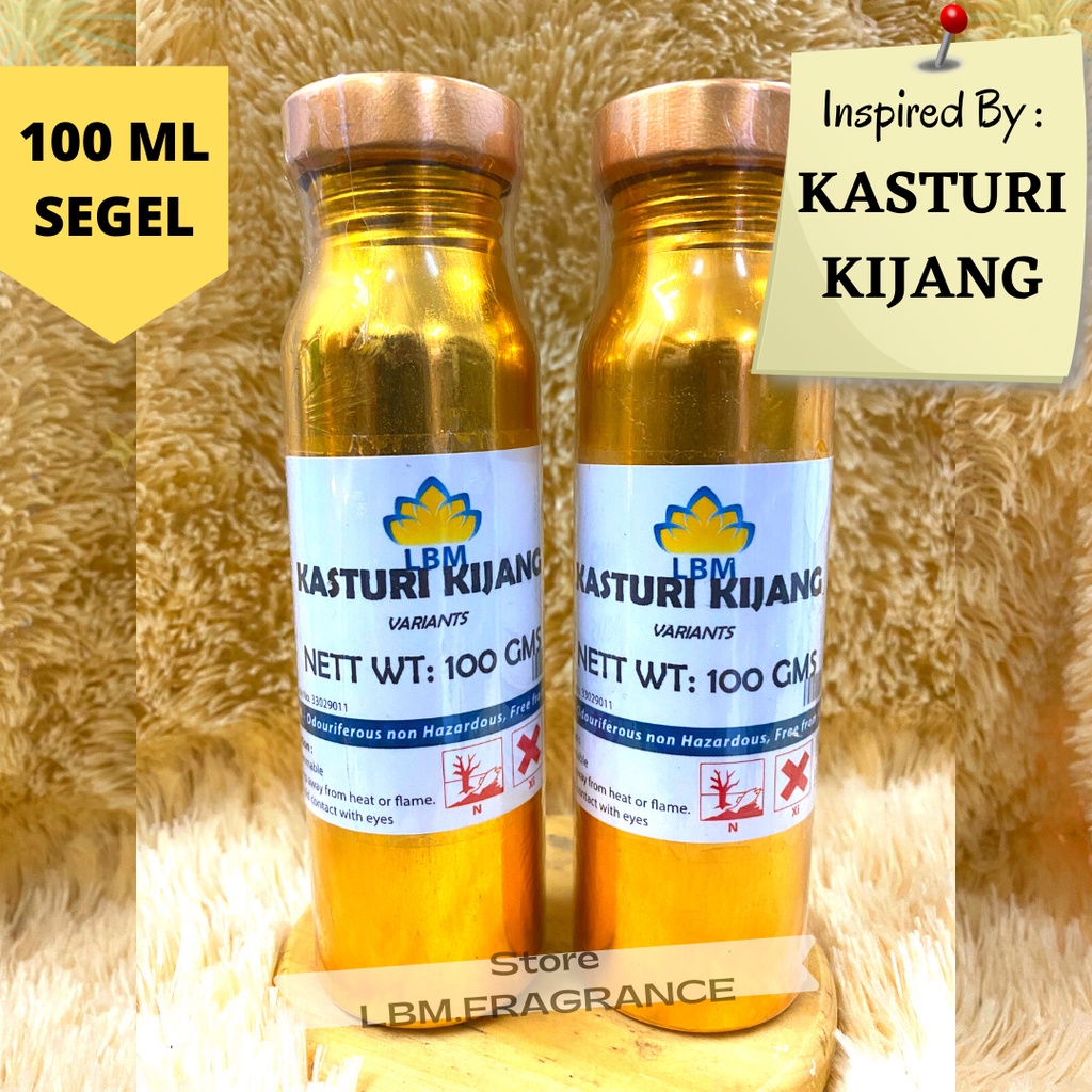 Bibit Parfum 100 ML SEGEL - KASTURI KIJANG Original LBM KAleng ALumunium