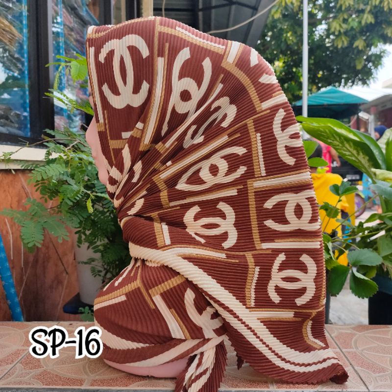 SEGIEMPAT PLISKET MOTIF / JILBAB SEGIEMPAT PLISKET / SEGIEMPAT VOAL / SEGI EMPAT PLISKET / VOAL MOTIF / JILBAB PLISKET-Sp 16