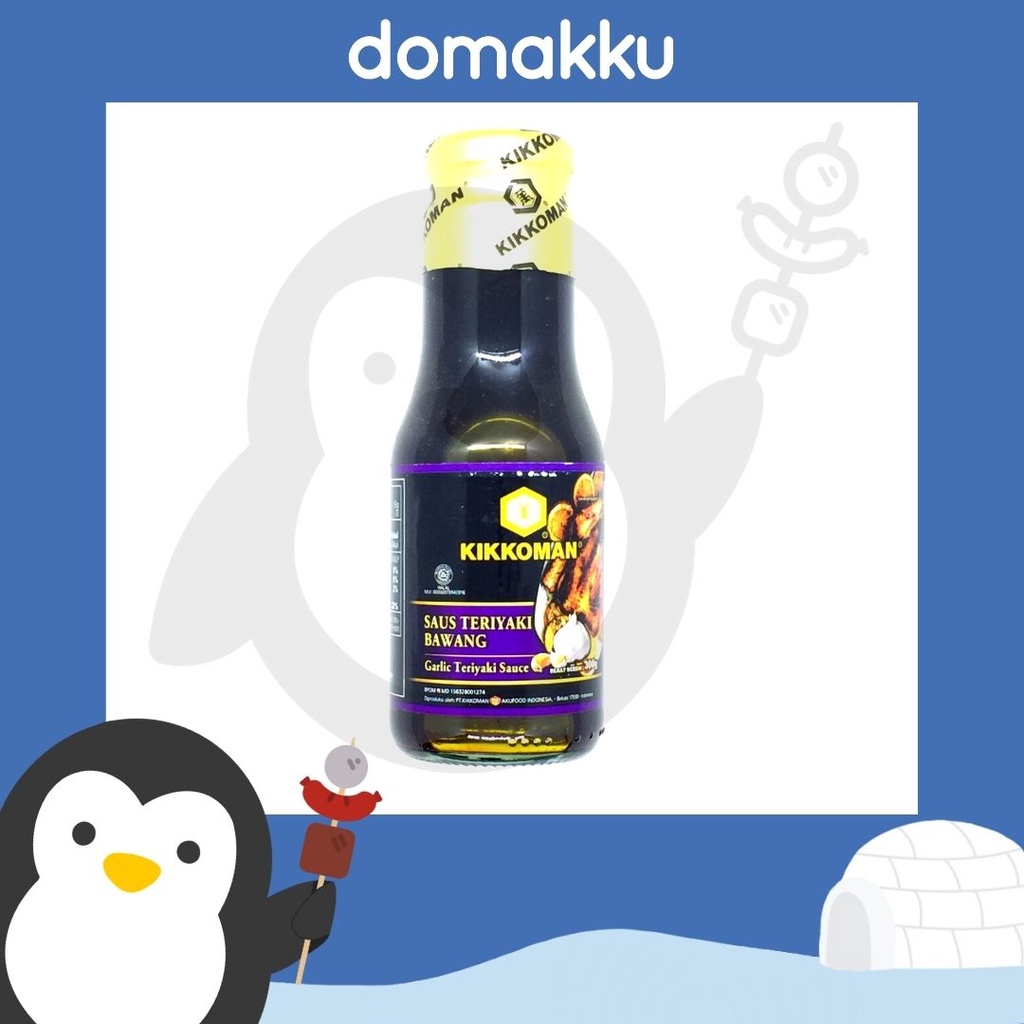 

Kikkoman Garlic Teriyaki (Saus Teriyaki Bawang) 300gr, Halal