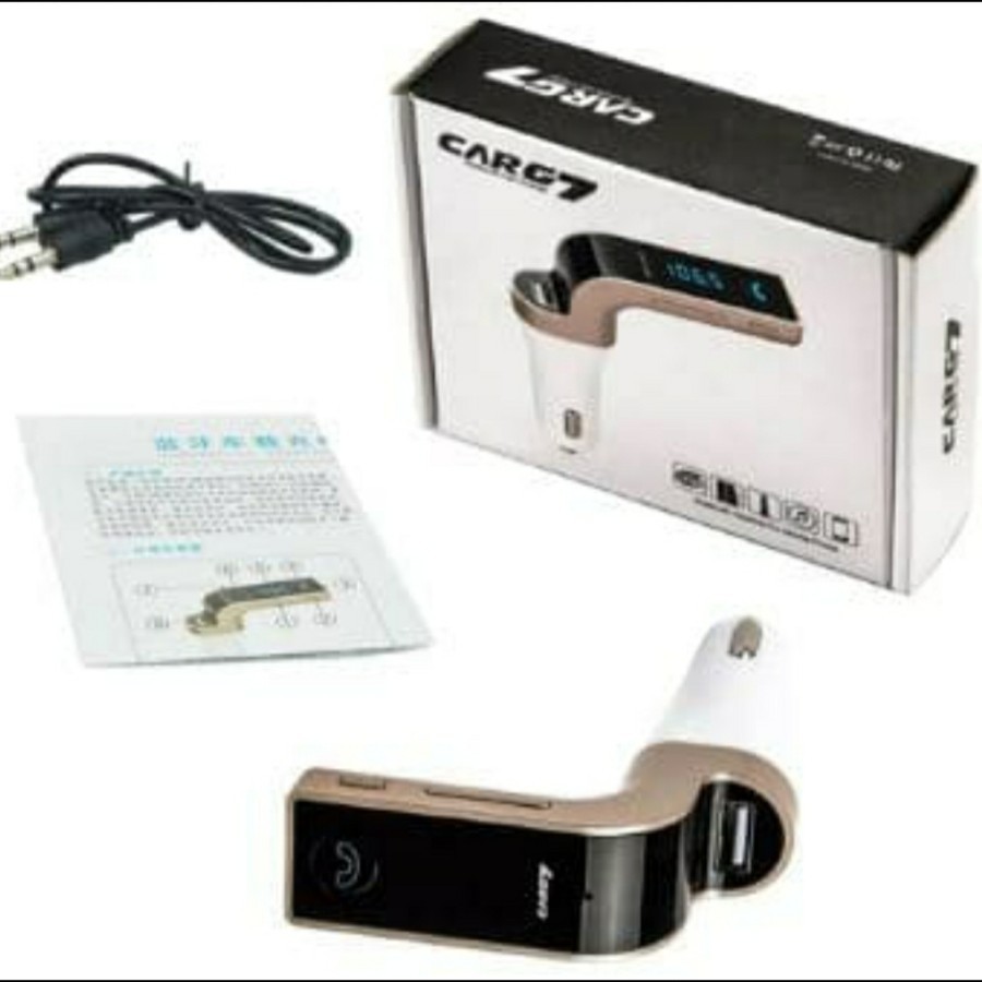 CARG7 FM MP3 Transmitter Music Modulator Wireless Bluetooth CAR G7 - SC