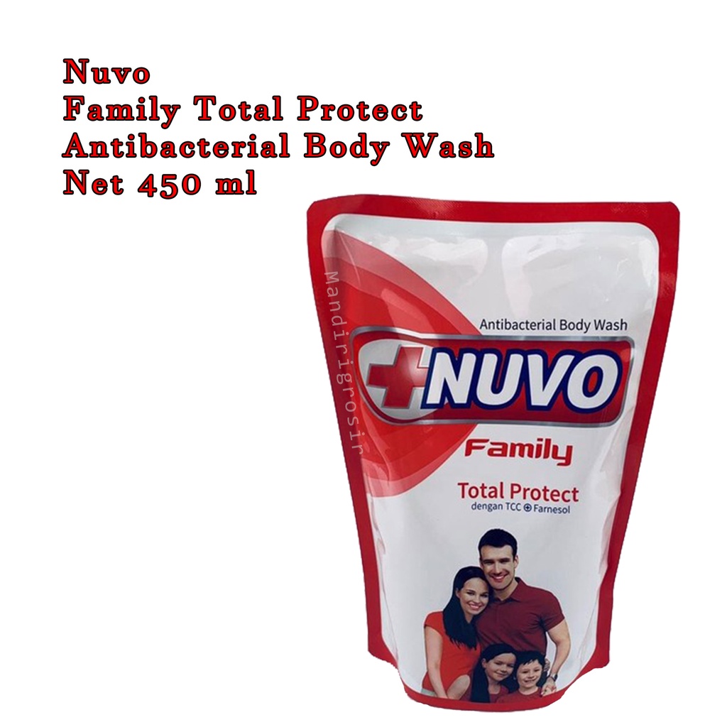 Sabun Cair * nuvo * Family * sabun cair * sabun badan * Total protect * 400ml