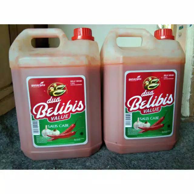 

Belibis Saus Sambal Value Jerigen 5Kg Dry