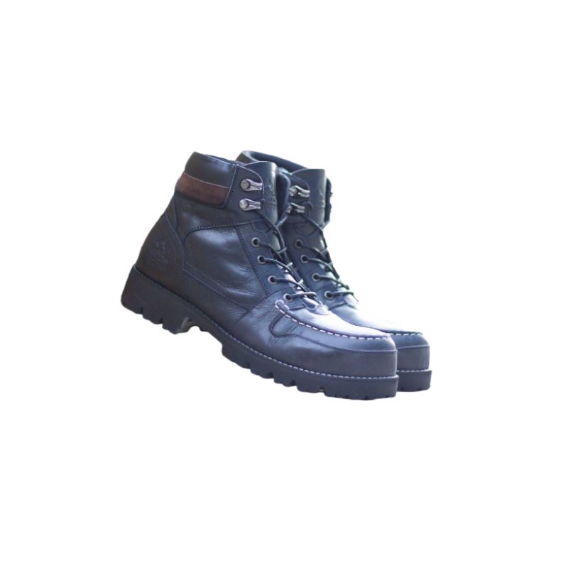 Sepatu boots safety pria tinggi kulit hak original brand sepatu boot pria sepatu safety pasar sepatu