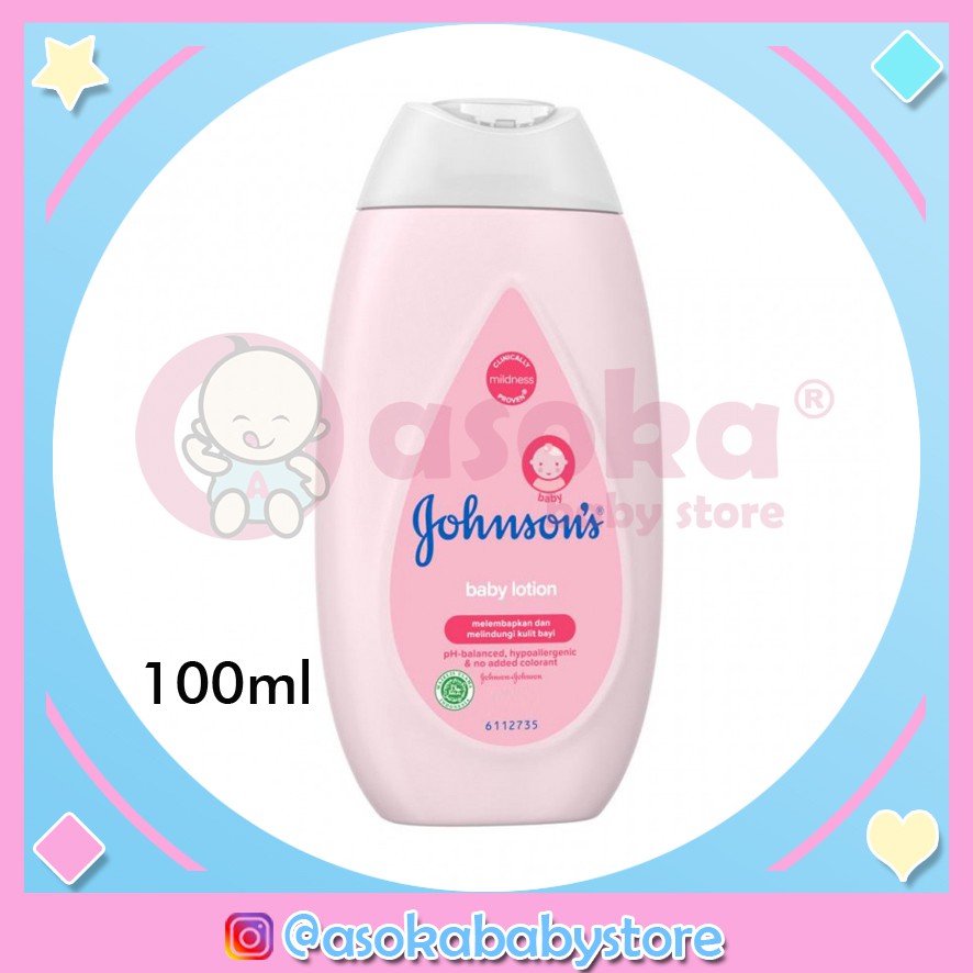 Johnson's Baby Lotion Isi 100ml / 200ml ASOKA