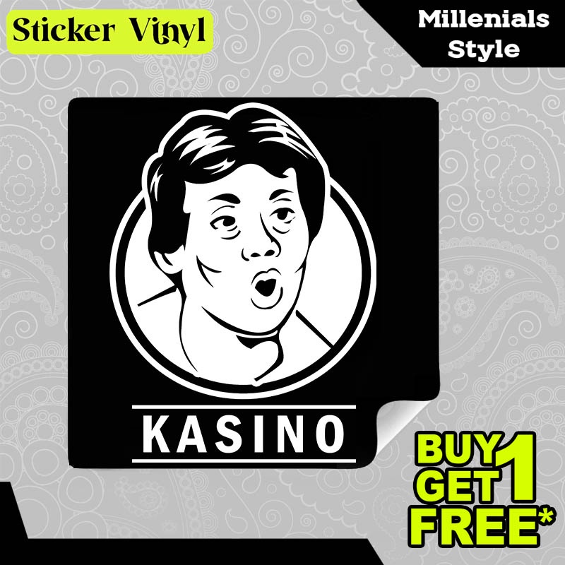 

Stiker Sticker Artis Warkop DKI Kasino Pelawak Legendaris Indonesia Aesthetic Bahan Vinyl Satuan Anti Air
