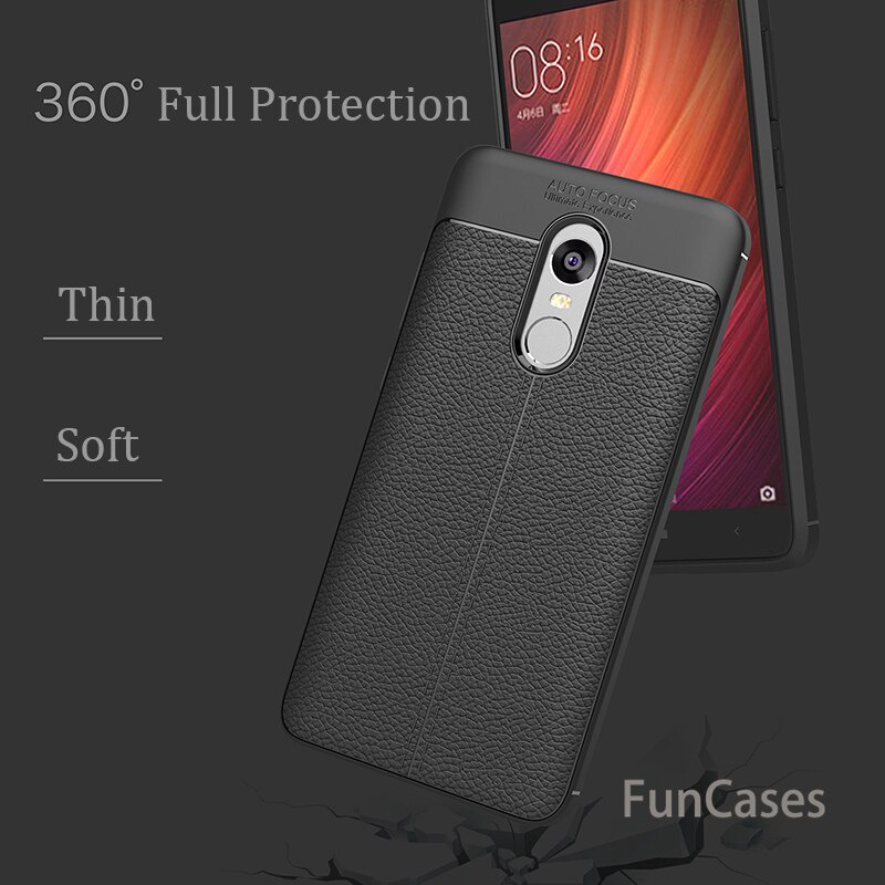 Case XIAOMI REDMI NOTE 4 / NOTE 4X Ultra Slim Auto Focus Leather Premium Softcase Casing HP