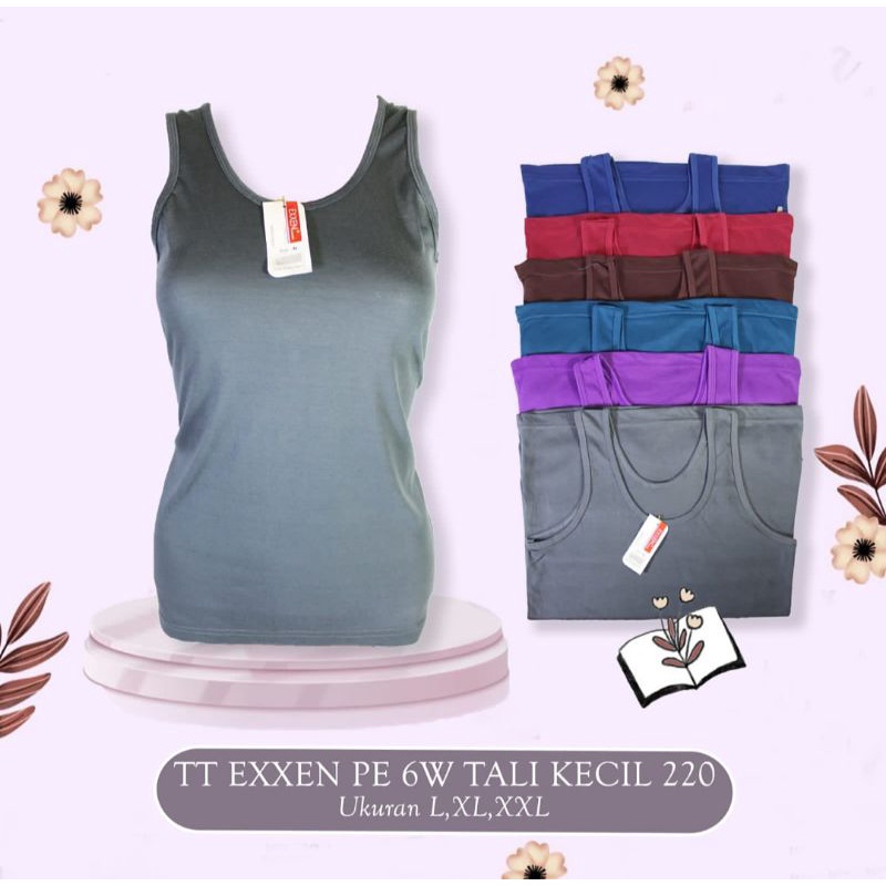 Tanktop Exxen Tali besar / Tanktop Exxen Wanita / Tanktop Remaja