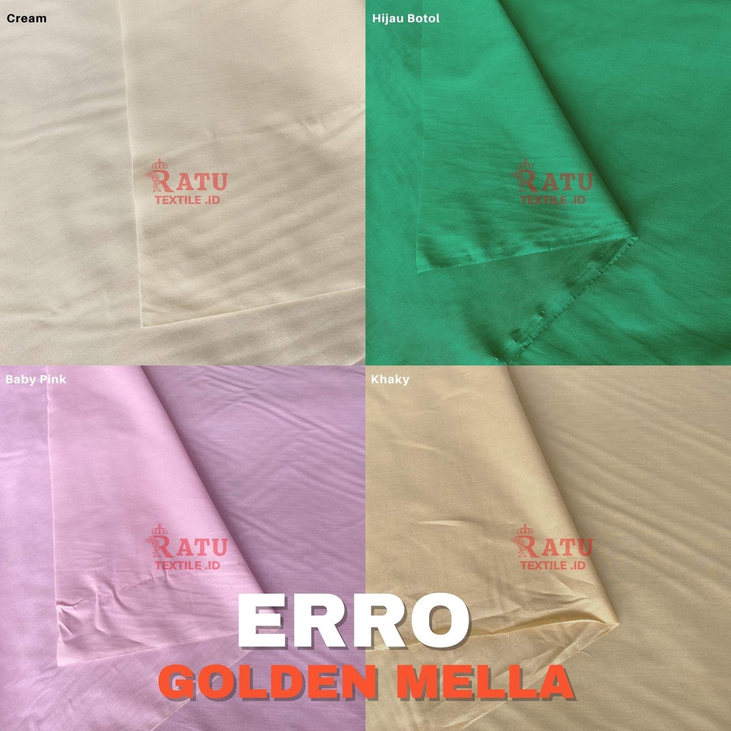 Kain Erro Ero Arrow Hero Golden Mella Sari Warna Bahan Seragam Sekolah