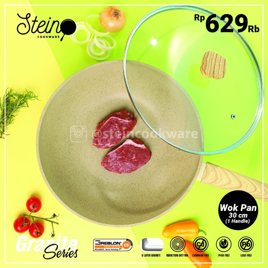 Stein Cookware Wok 30 cm