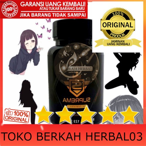100% ASLI SUPREMA (Suplemen Stamina)