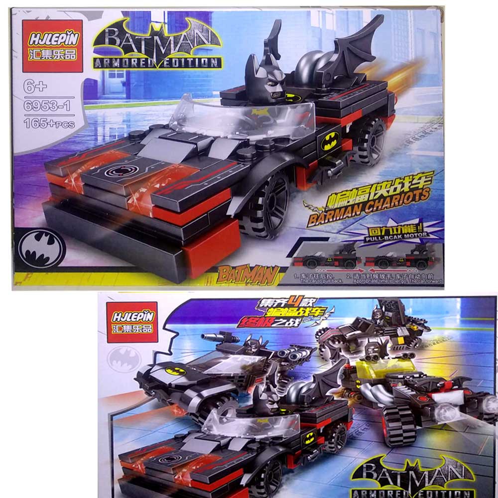 Brick Lego HJLEPIN 6953-1  Batman Mobil Pullback