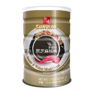 

SUNWAY BLACK SESAME & WALNUT MIXED CEREAL 500GR SUNWAY CEREAL