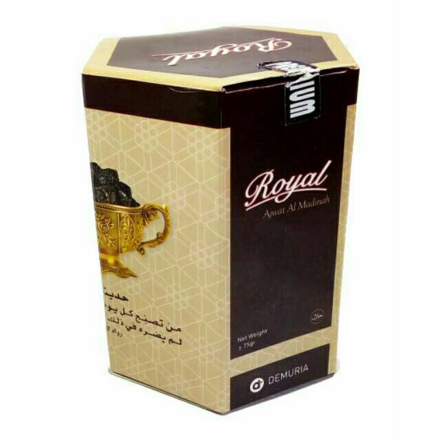 

Kurma Royal Ajwa Al-Madinah 75 gr