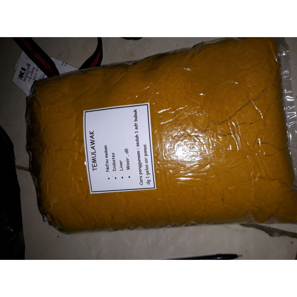 

1kg temulawak - Curcuma zanthorrhiza - serbuk - powder - bubuk asli tanpa campuran - jamu - herbal - 100% murni - original - rempah