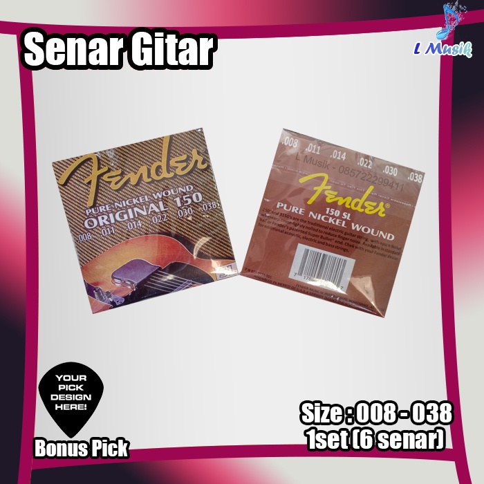 [GROSIR] SENAR GITAR AKUSTIK ELEKTRIK MIN100L 100 SET  (LOKAL PREMIUM) - ORIGINAL NICKEL WOUND GUITAR STRINGS