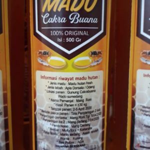

Madu Hutan Murni Cakrabuana