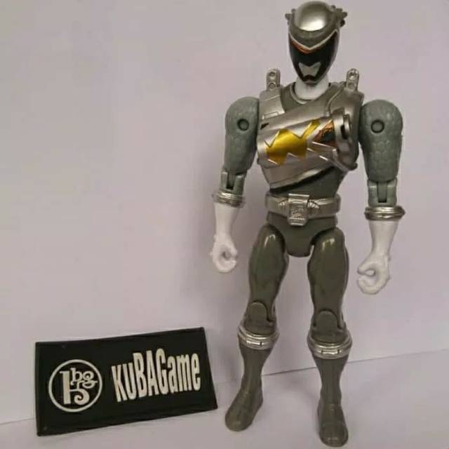 Action Figure Power Rangers Dino Charge Silver