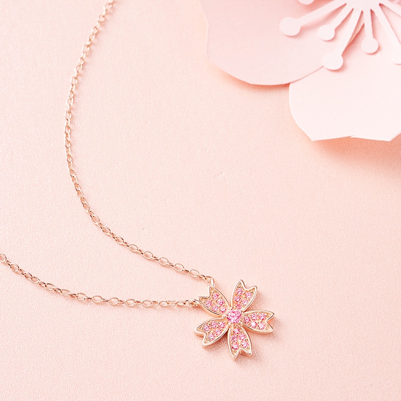 Kalung KL115 Perak / Silver S925 Premium Fashion Wanita Kalung unik Lucu Keren /Deluna/BS