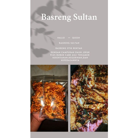 

❤BASRENG PEDAS DAUN JERUK 155gram❤
