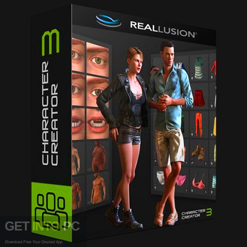 Reallusion Character Creator 3 Pro - Aplikasi Perancang Model Animasi 3 Dimensi Full . No Trial