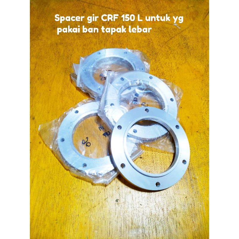 Spacer Gir belakang honda CRF supermoto trail velg lebar