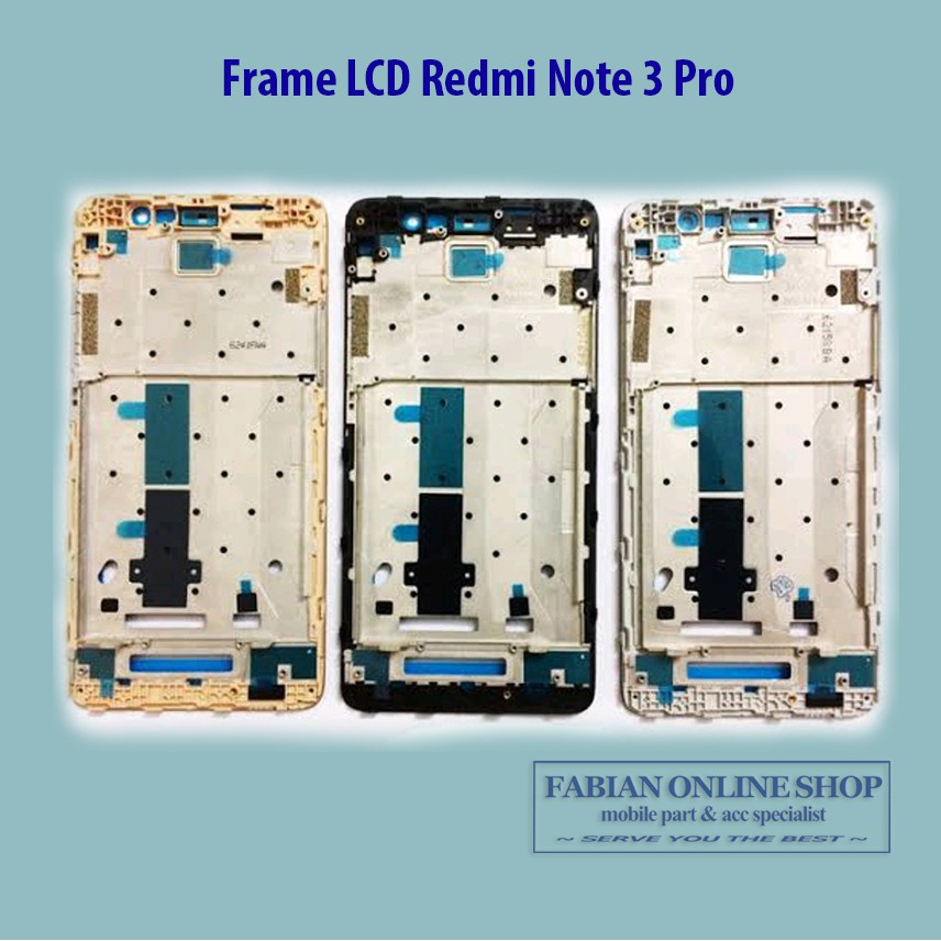 Frame LCD Dudukan LCD Xiaomi Redmi Note 3 Pro Original