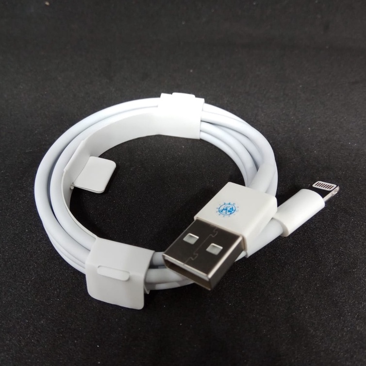 Kabel Data Tipe Lighting to USB (biasa) Panjang 1 Meter