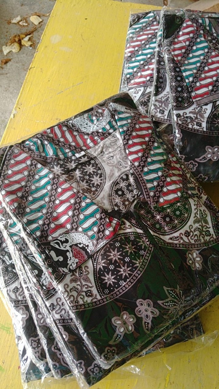 Kemeja Batik Lengan Panjang 021 Risna Batik Hrb026 Hem Batik