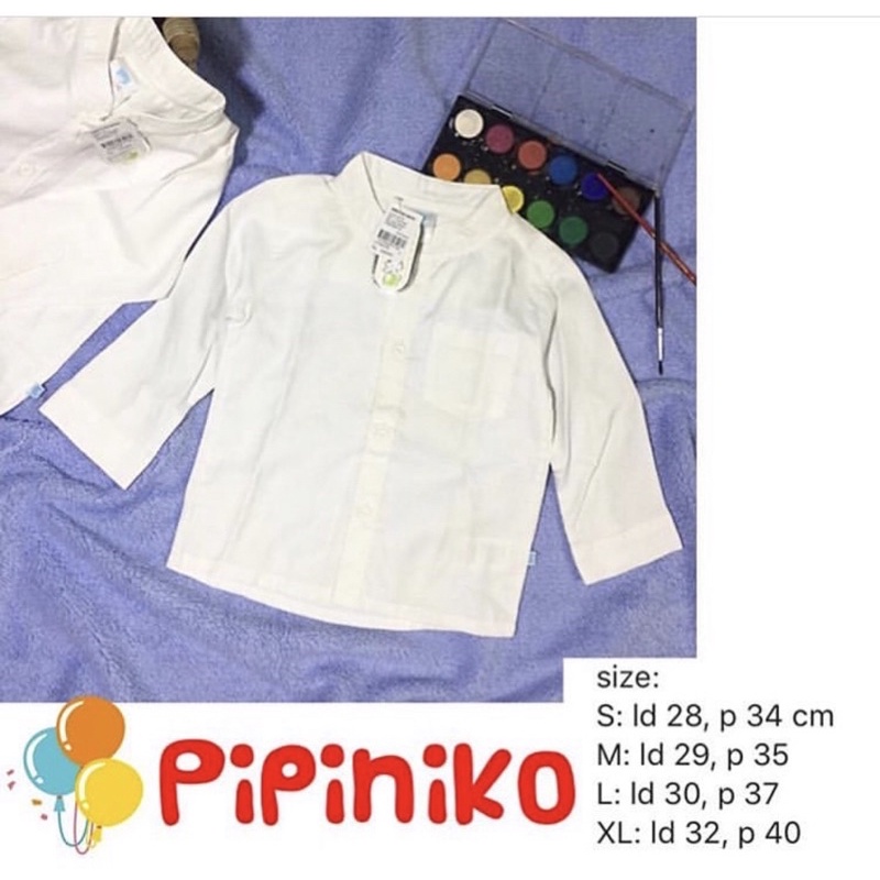 PIPINIKO KEMEJA/KOKO bayi/anak Pipiniko 1-2th