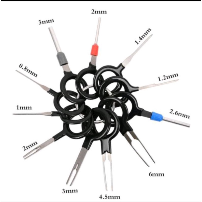 Alat pelepas skun kabel / melepas pin soket/ lepas pin dan skun socket kabel