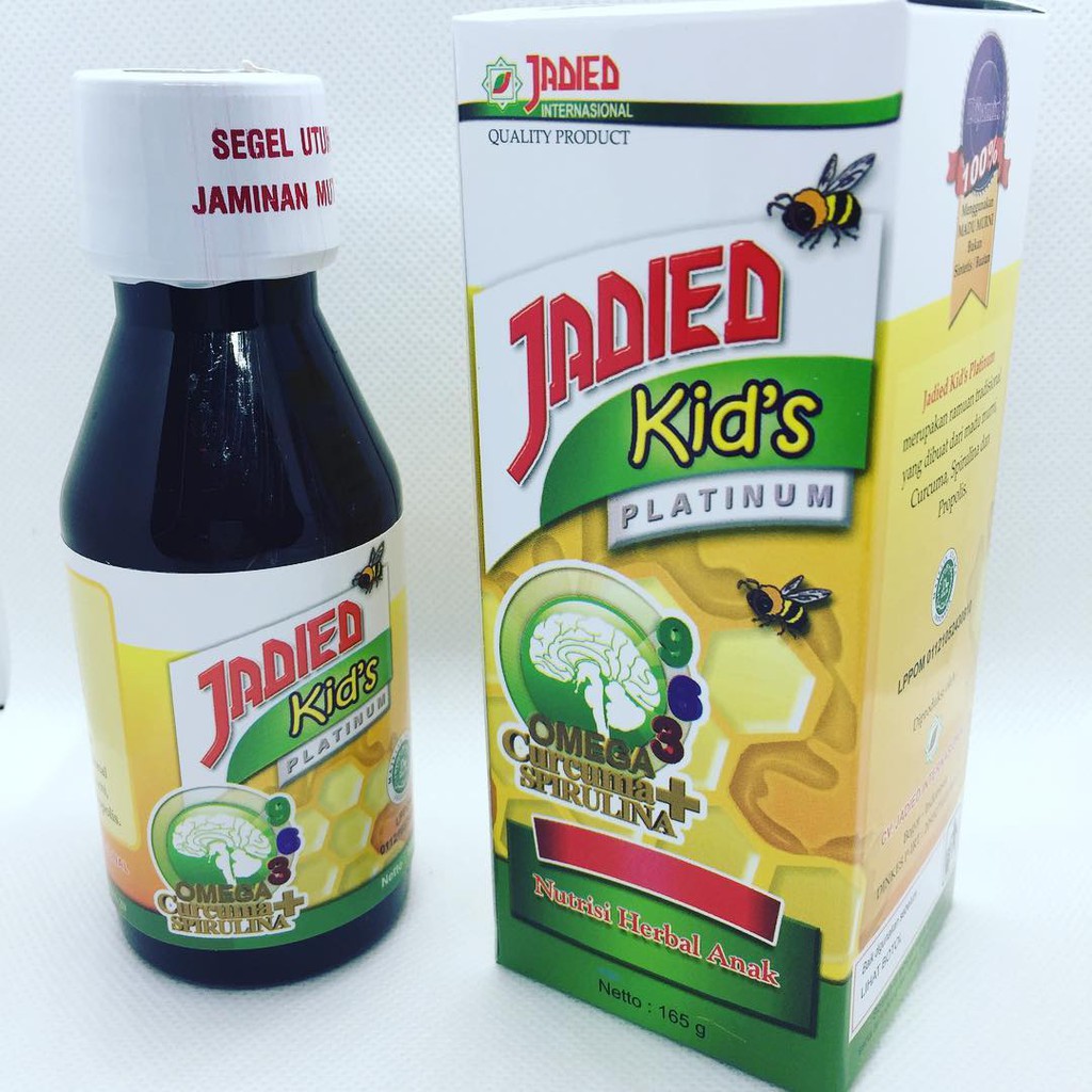 JADIED Kids Platinum / Madu Anak / Madu Anak Sehat / Daya Tahan Tubuh Anak / Madu Nafsu Makan Anak